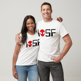 I Love Science Fiction (retro 1) T-shirt