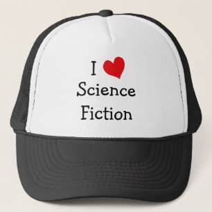 I Love Science Fiction Trucker Pet