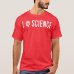 I Love Science Heart Proud Science Science Science T-shirt<br><div class="desc">Ik hou van Wetenschap Kunst Heart Proud Science Lovers Premium .</div>