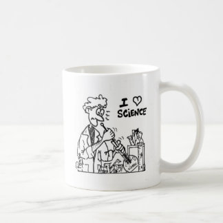 I love science koffiemok