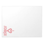 I Love Science Notitieblok (Voorkant)