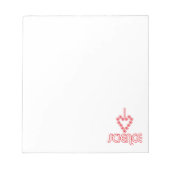 I Love Science Notitieblok (Voorkant)