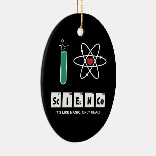I Love Science - Ornament (Rechts)