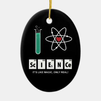 I Love Science - Ornament