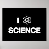 I Love Science Poster (Voorkant)
