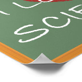 I Love Science Poster (Hoek)