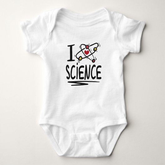I love Science Romper (Voorkant)