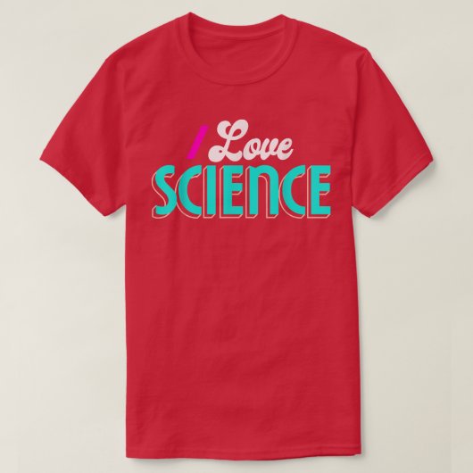I Love Science Shirt Science1033 (Design voorkant)