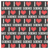 I Love Science Stof (Swatch)