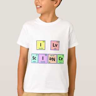 I Love Science T-shirt