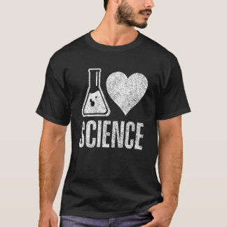 I Love Science Teacher Scientist Scientist Scienti T-shirt