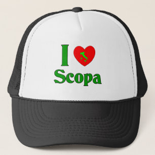 I Love Scopa Trucker Pet