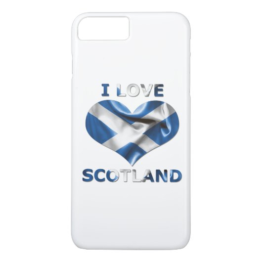 I Love Scotland Heart Flag Case-Mate iPhone Case (Achterkant)