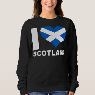I Love Scotland Heart Flag Scotland 1 Trui