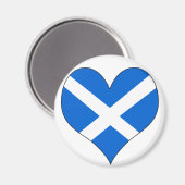 I Love Scotland Magneet (Voorkant / Achterkant)