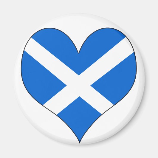I Love Scotland Magneet (Voorkant)