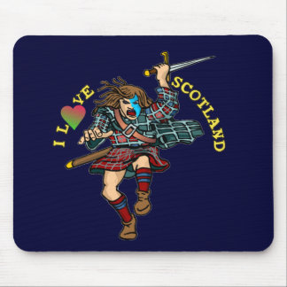 I Love Scotland Muismat
