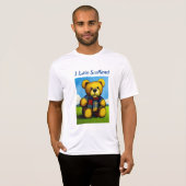 I Love Scotland Teddy Bear T-Shirt (Voorkant volledig)