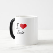 I Love Scots Magische Mok (Voorkant links)