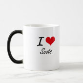 I Love Scots Magische Mok (Links)