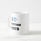 I Love Scottish Boys Koffiemok (Voorkant links)