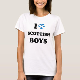 I Love Scottish Boys T-shirt