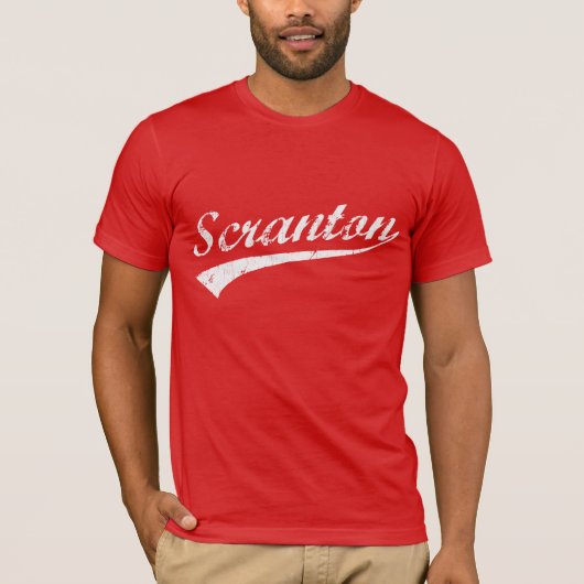 I Love Scranton Pennsylvania T-shirt (Voorkant)