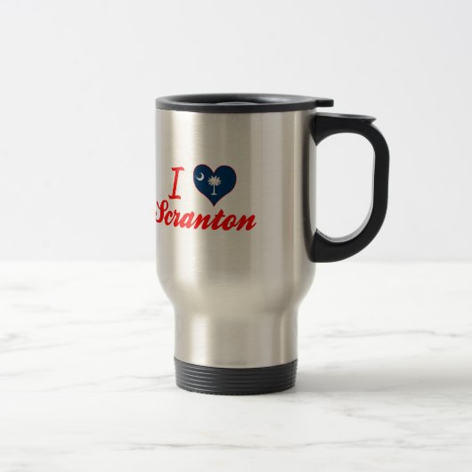 I Love Scranton, South Carolina Reisbeker (Rechts)