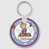 I Love Scrapbooking Sleutelhanger (Voorkant)