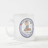 I Love Scrapbooking Tshirts and Gifts Matglas Koffiemok (Links)