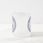 I Love Scrapbooking Tshirts and Gifts Matglas Koffiemok (Center)