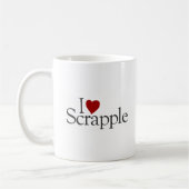 I Love Scrapple Koffiemok (Links)