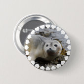 I Love Seals Ronde Button 5,7 Cm (Voorkant /achterkant)