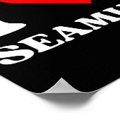 I Love Seamus I Heart Seamus Name Y2k Valentines D Poster (Hoek)