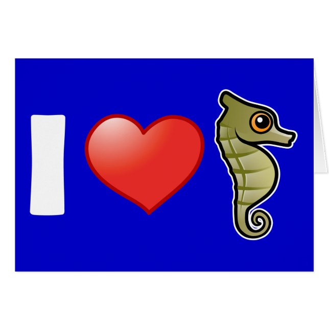 I Love Seapaarden (Voorkant Horizontaal)