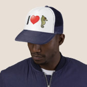 I Love Seapaarden Trucker Pet (In situ)