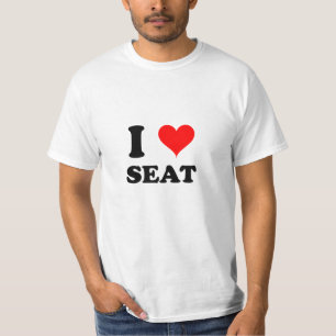 I Love Seat T-shirt