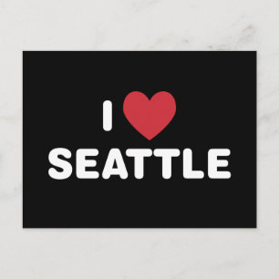 I Love Seattle Briefkaart