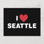 I Love Seattle Briefkaart (Voorkant)