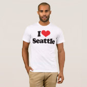 I Love Seattle T-shirt (Voorkant volledig)