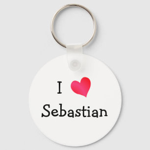 I Love Sebastian Sleutelhanger