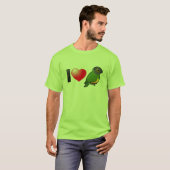I Love Senegal Parrots T-shirt (Voorkant volledig)