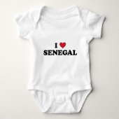 I Love Senegal Romper (Voorkant)