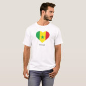 I Love Senegal T-shirt (Voorkant volledig)