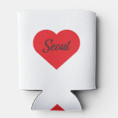 I Love Seoul - Zuid-Korea Blikjeskoeler (Achterkant)