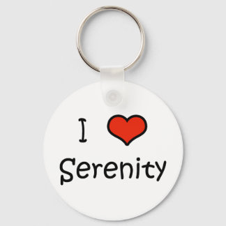 I Love Serenity Sleutelhanger