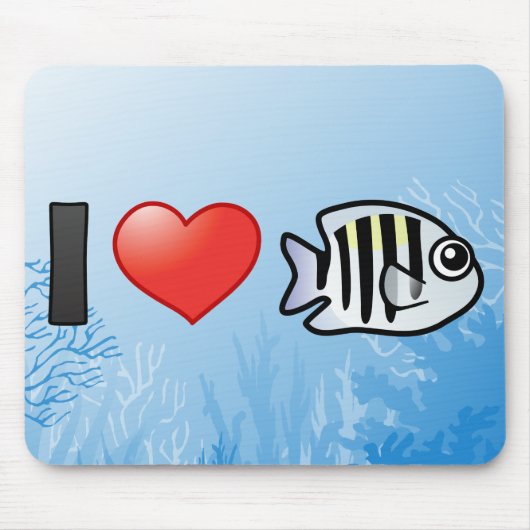 I Love Sergeant Major Muismat (Voorkant)