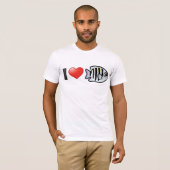 I Love Sergeant Major T-shirt (Voorkant volledig)