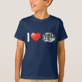 I Love Sergeant Major T-shirt (Voorkant)
