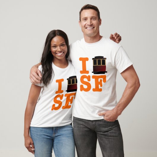 I Love SF T-shirt (Unisex)